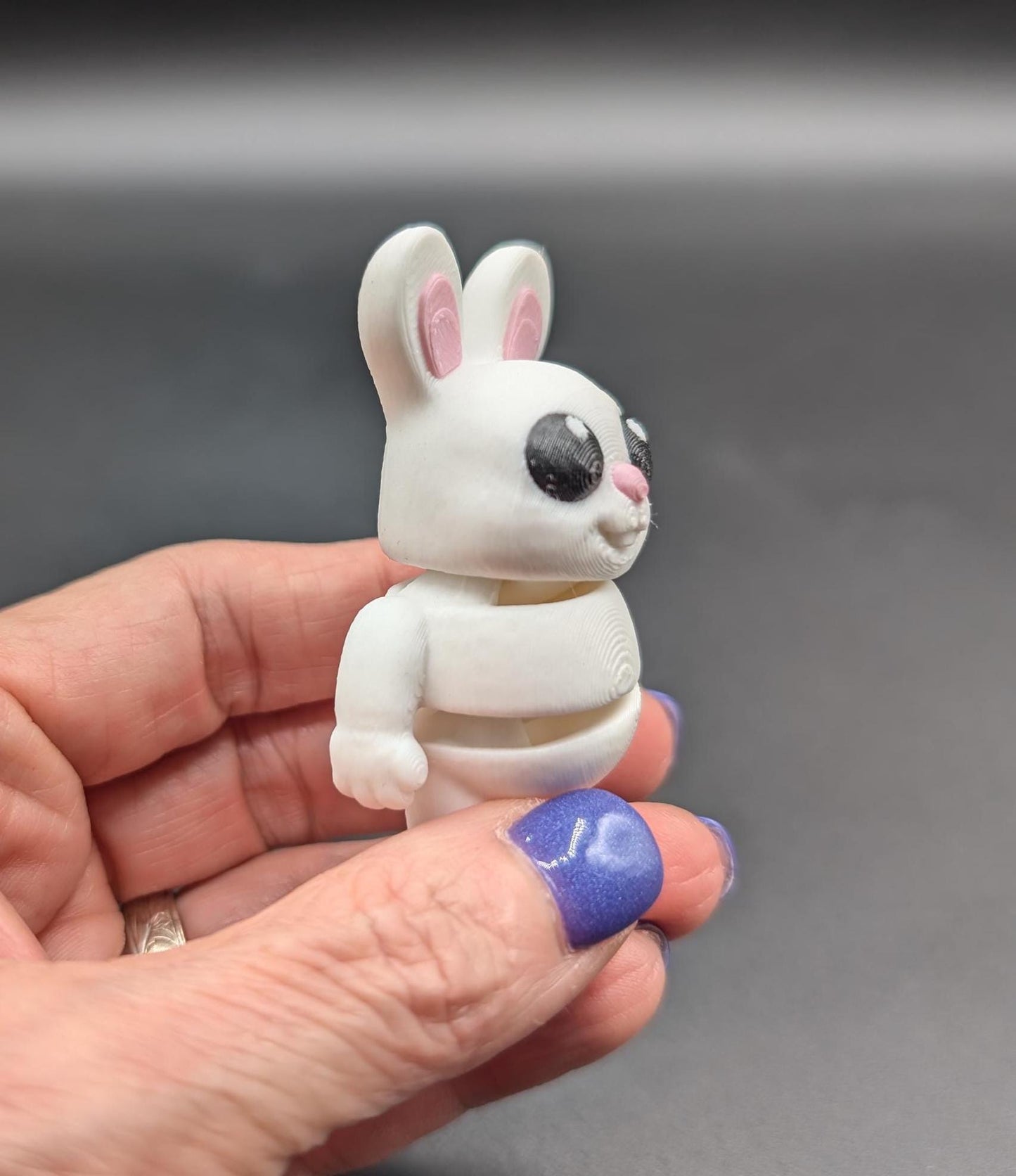3D printed Easter Tiny Bunny Fidget Toy