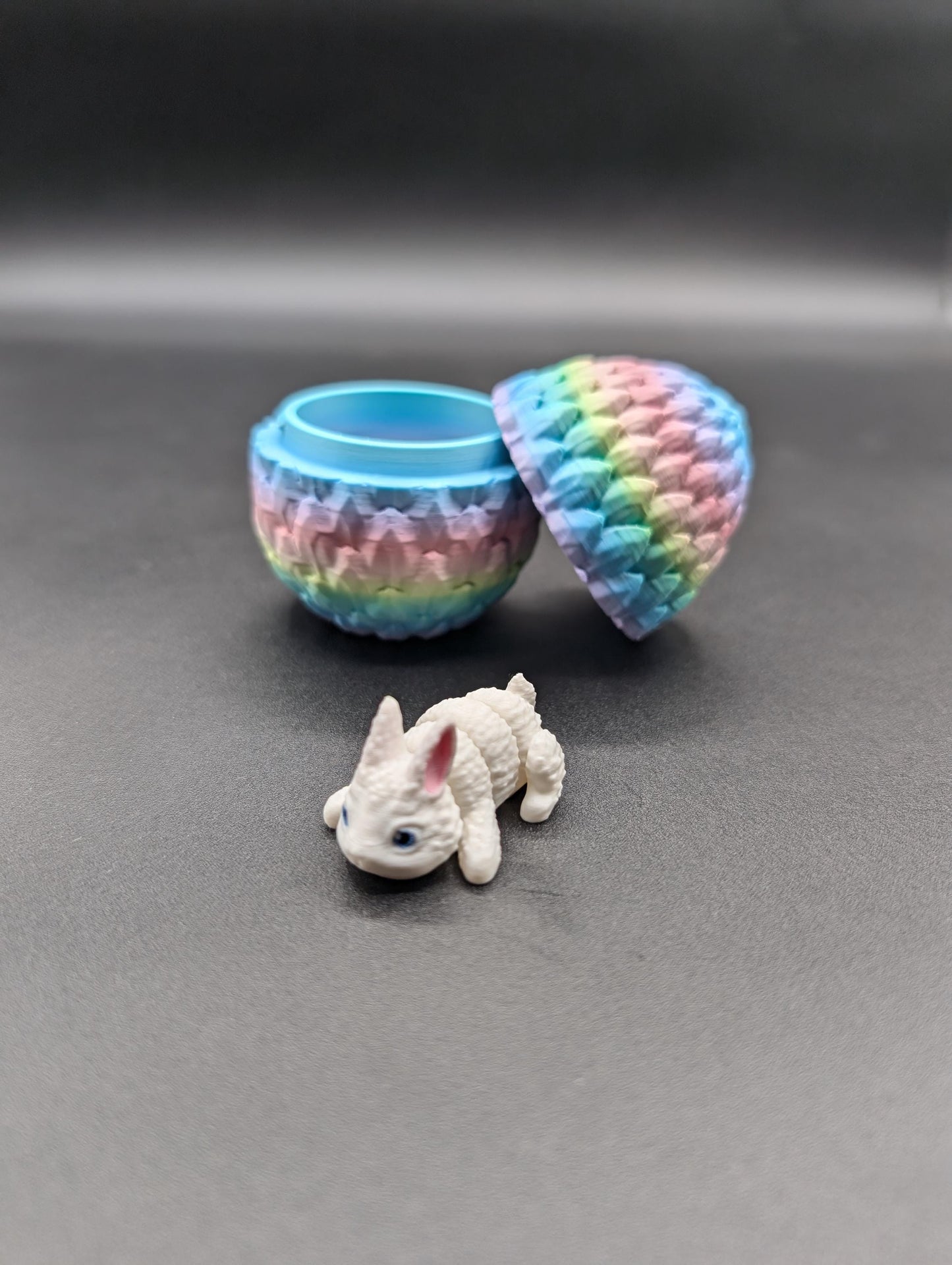 Easter Dragon Egg with Bunny - Fidget Joy!