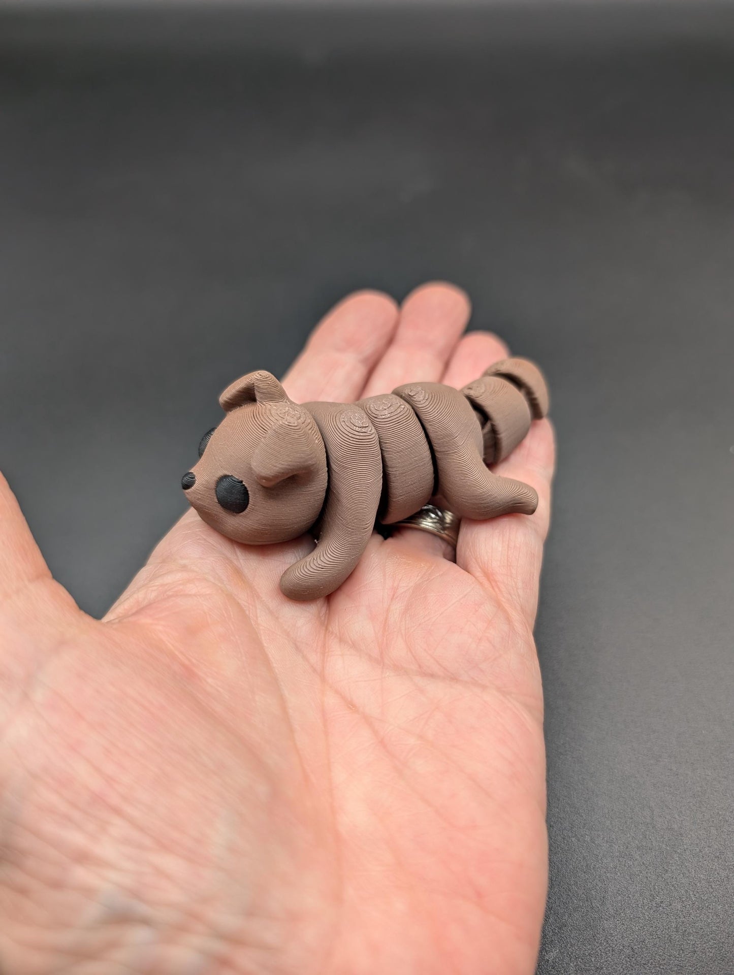 Puppy Articulated Baby Dog Fidget Charming Stress Relief Toy Puppy K9 Fidget.
