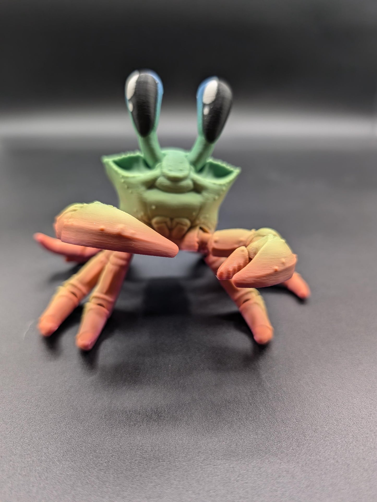 Crab Ghost Crab 3D Printed Articulating Toy
