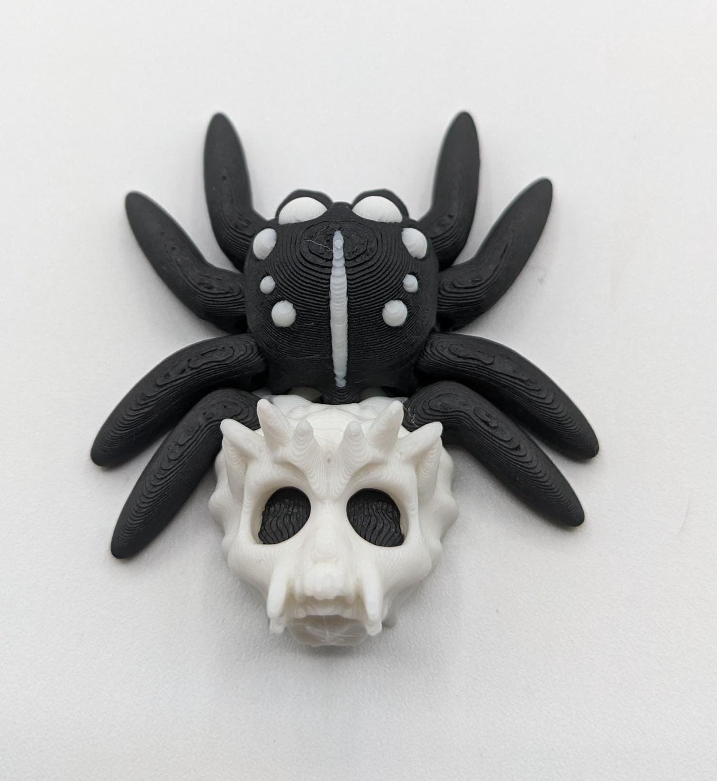 Spooky Halloween Skull Spider Fidget Toy