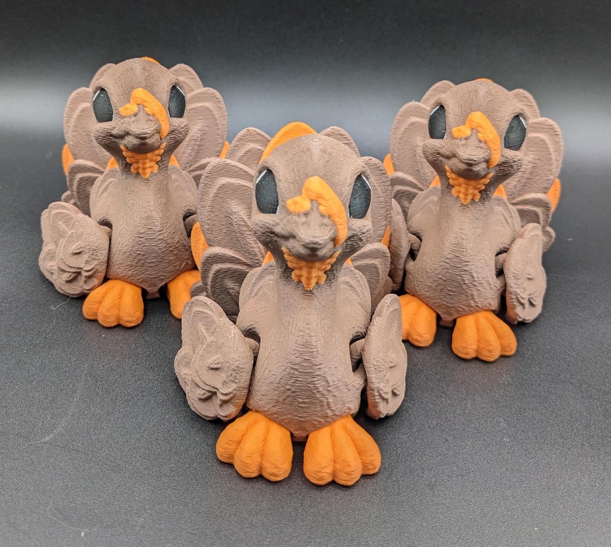 Add charm to your Thanksgiving with our Adorable Articulated Turkey Toy. This delightful turkey is perfect for festive decor and playful fun, making it an ideal addition to your holiday celebrations.