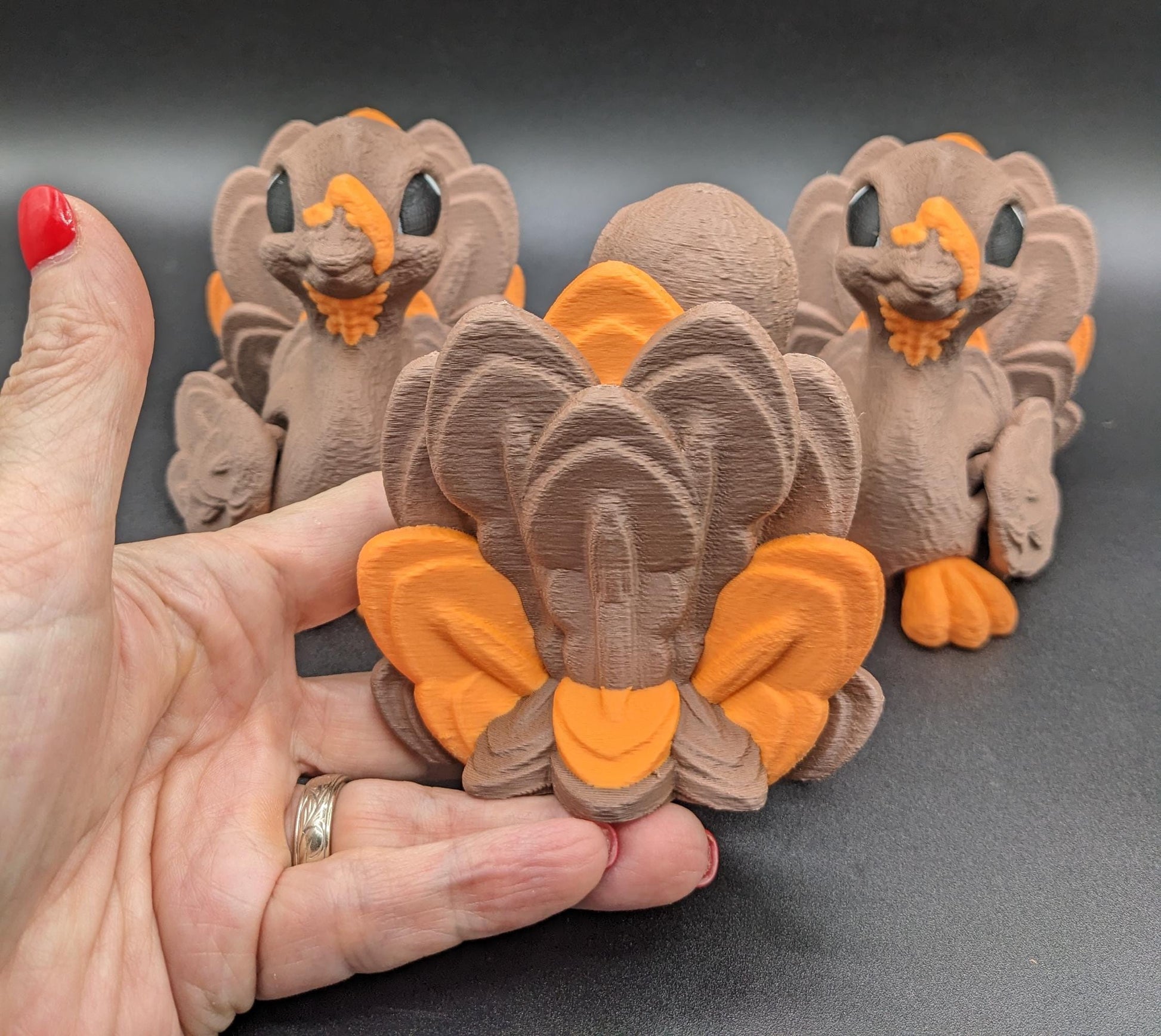 Add charm to your Thanksgiving with our Adorable Articulated Turkey Toy. This delightful turkey is perfect for festive decor and playful fun, making it an ideal addition to your holiday celebrations.