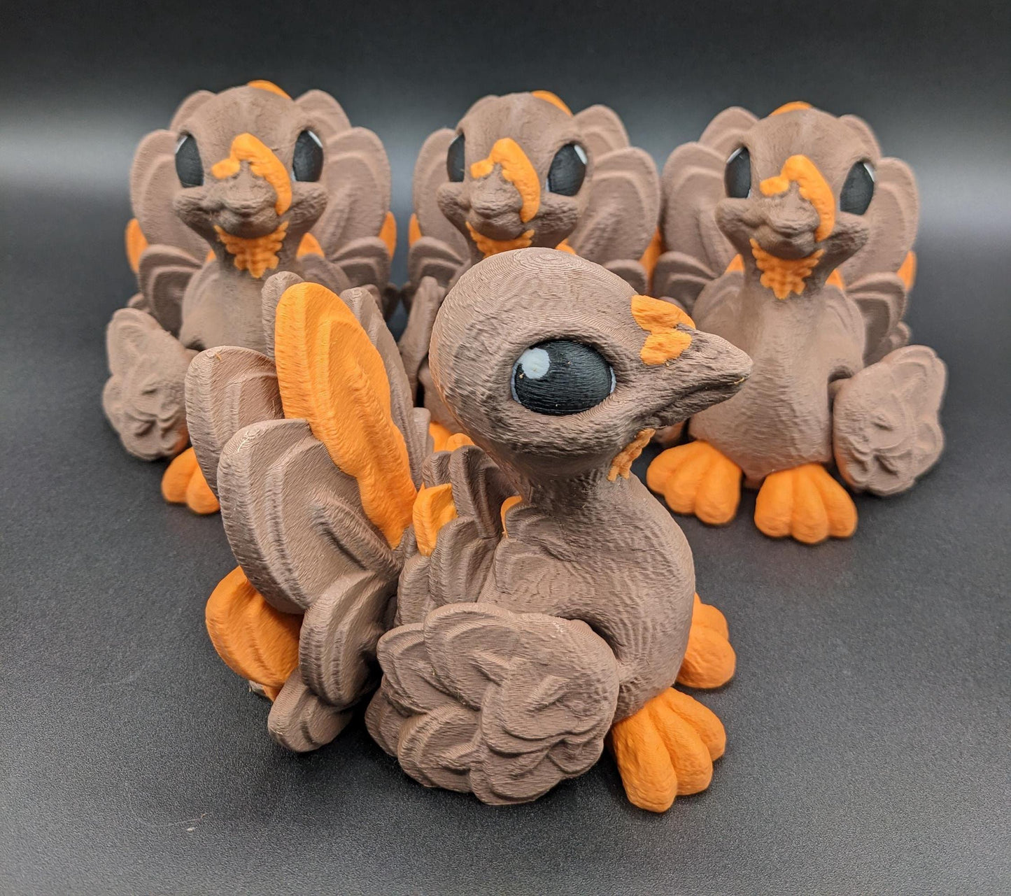 Add charm to your Thanksgiving with our Adorable Articulated Turkey Toy. This delightful turkey is perfect for festive decor and playful fun, making it an ideal addition to your holiday celebrations.