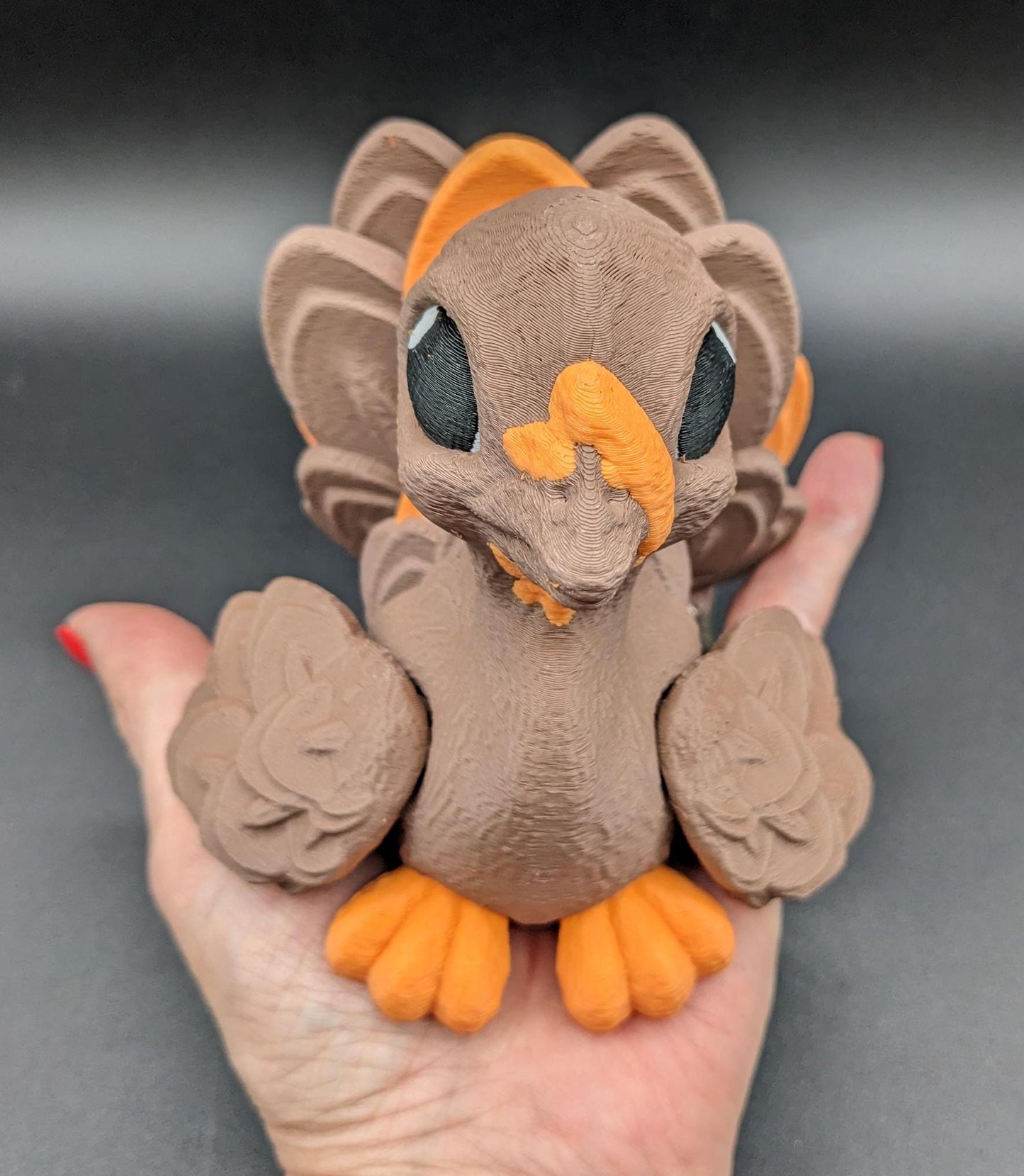Add charm to your Thanksgiving with our Adorable Articulated Turkey Toy. This delightful turkey is perfect for festive decor and playful fun, making it an ideal addition to your holiday celebrations.
