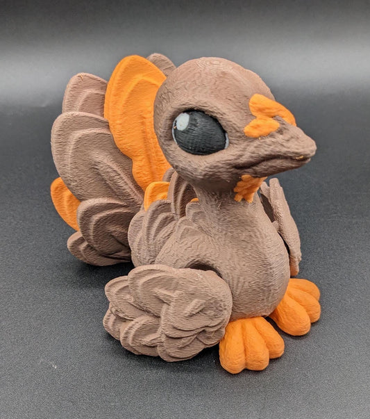 Add charm to your Thanksgiving with our Adorable Articulated Turkey Toy. This delightful turkey is perfect for festive decor and playful fun, making it an ideal addition to your holiday celebrations.