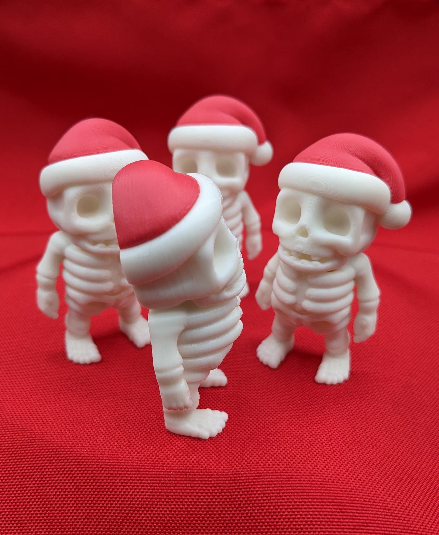 Add a playful twist to your holiday season with the Festive Flexi Christmas Santa Skeleton Fidget Toy! This unique combination of holiday cheer and spooky fun makes it the perfect toy for all ages.