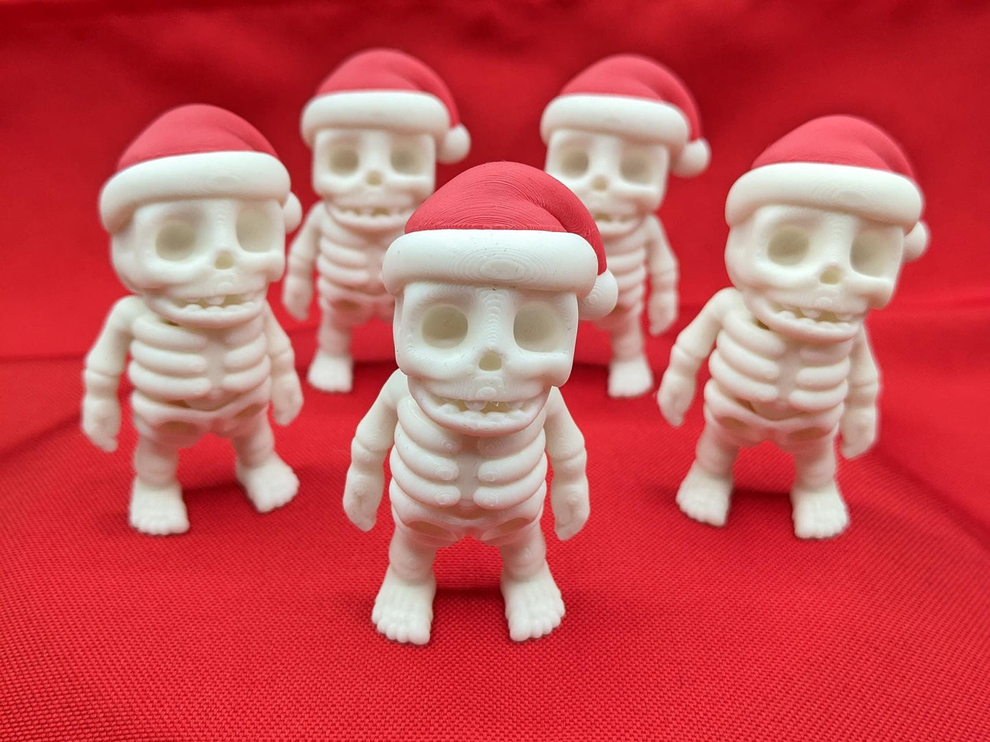 Add a playful twist to your holiday season with the Festive Flexi Christmas Santa Skeleton Fidget Toy! This unique combination of holiday cheer and spooky fun makes it the perfect toy for all ages.