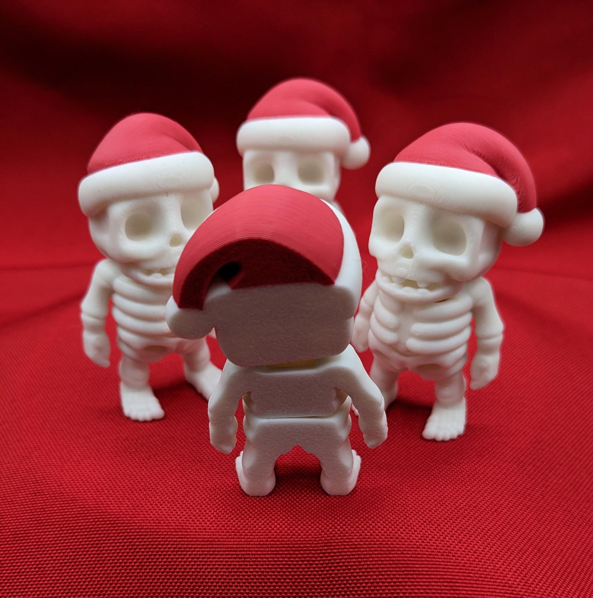 Add a playful twist to your holiday season with the Festive Flexi Christmas Santa Skeleton Fidget Toy! This unique combination of holiday cheer and spooky fun makes it the perfect toy for all ages.