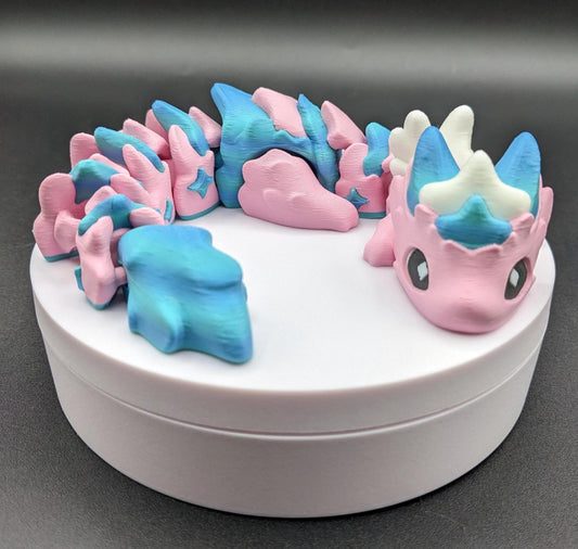 Our Sweet Articulated Baby Atria Fidget Toy is a delightful & interactive creation designed to bring joy, creativity, & stress relief into your life! Our fidget toy features a unique & sweet design making it perfect for fidgeting &  imaginative play.
