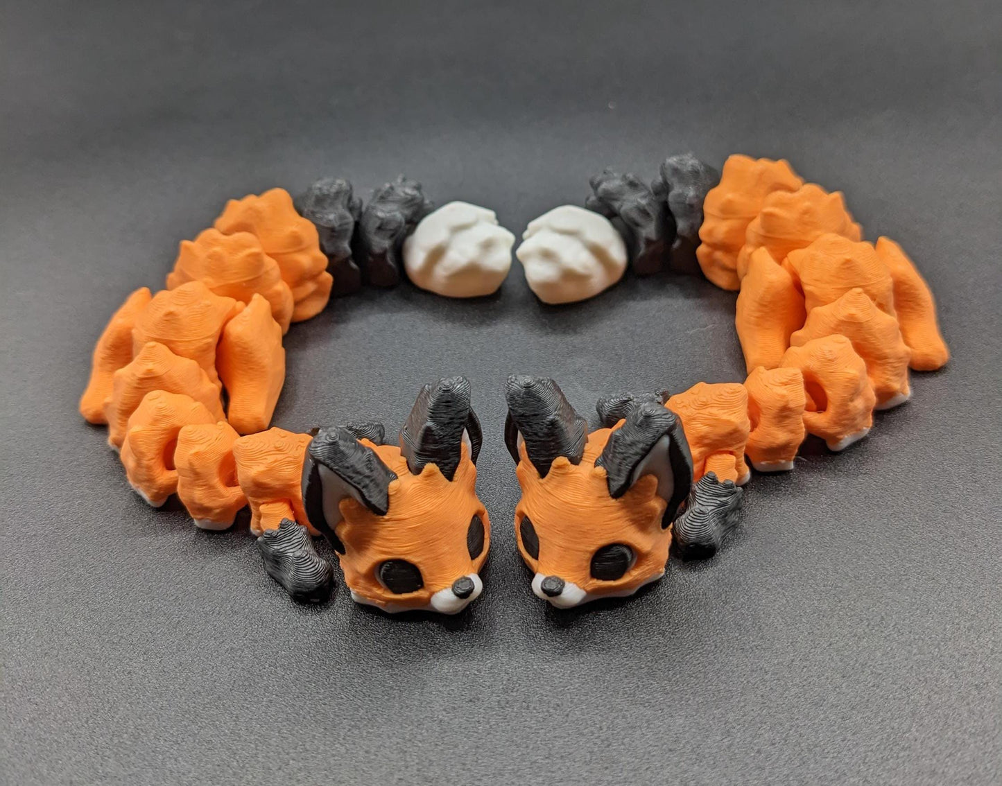 Our Articulated Yuna Fox is a playful & functional fidget toy perfect for reducing stress, fueling creativity, & adding charm to your day. Yuna Fox is the perfect desk or computer buddy ready to add sweetness to your day.