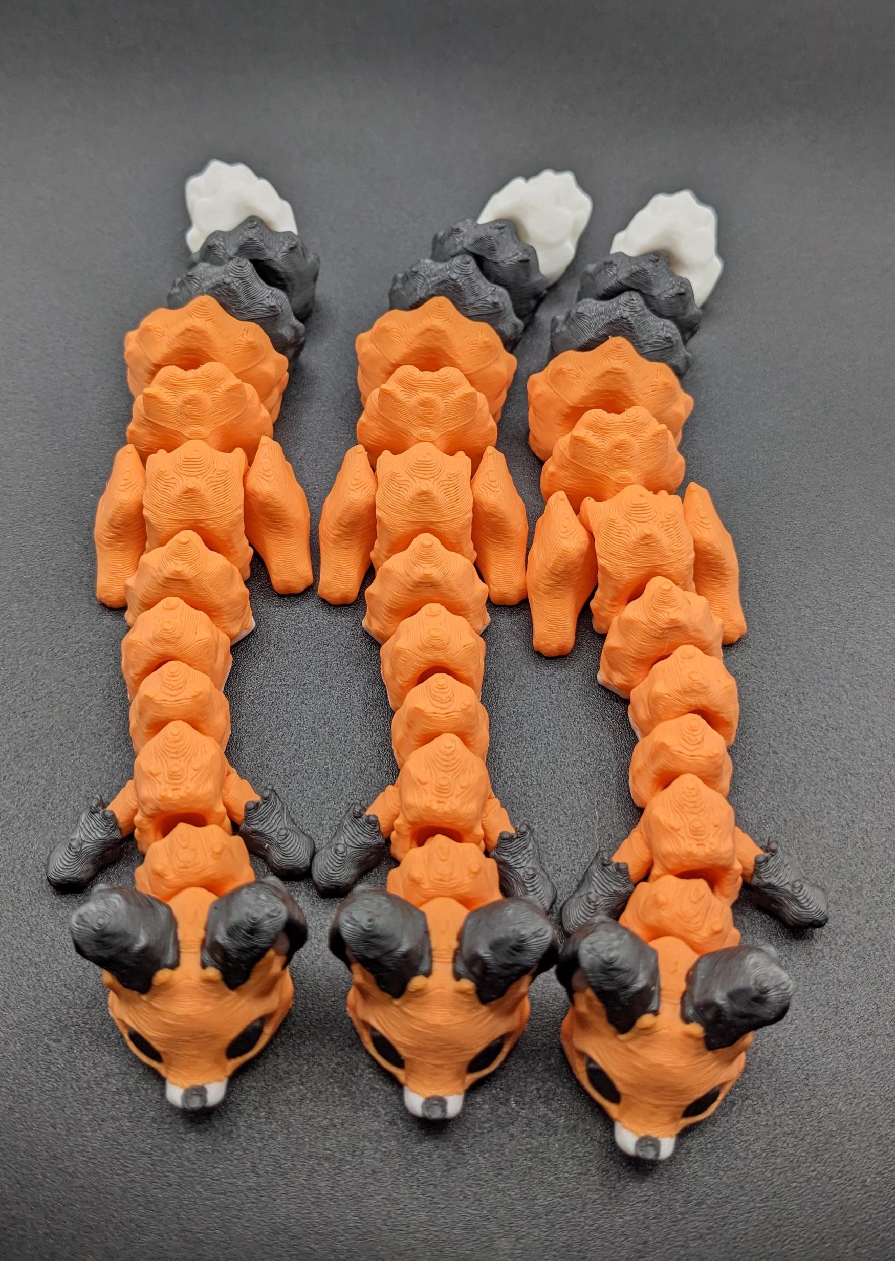 Our Articulated Yuna Fox is a playful & functional fidget toy perfect for reducing stress, fueling creativity, & adding charm to your day. Yuna Fox is the perfect desk or computer buddy ready to add sweetness to your day.