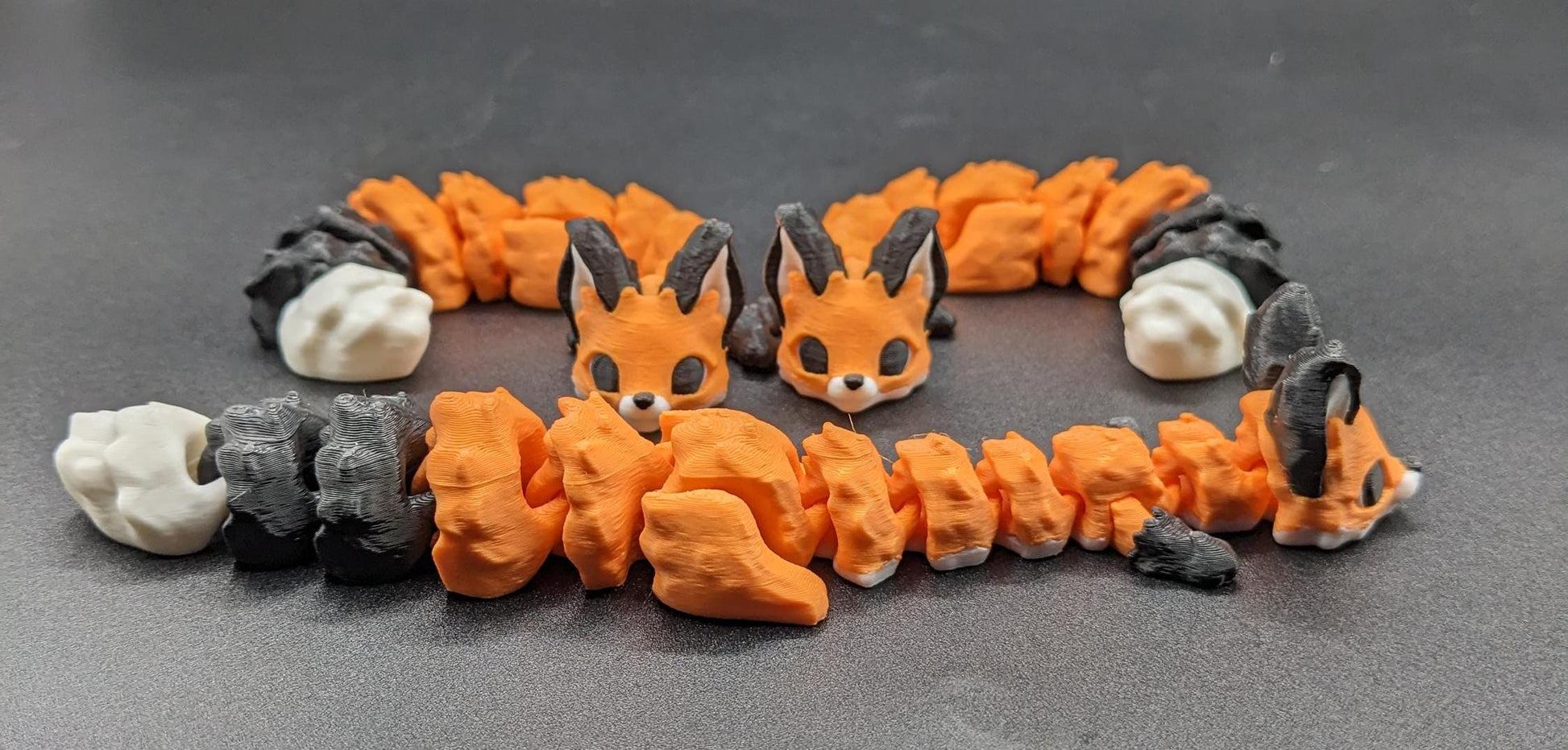 Our Articulated Yuna Fox is a playful & functional fidget toy perfect for reducing stress, fueling creativity, & adding charm to your day. Yuna Fox is the perfect desk or computer buddy ready to add sweetness to your day.