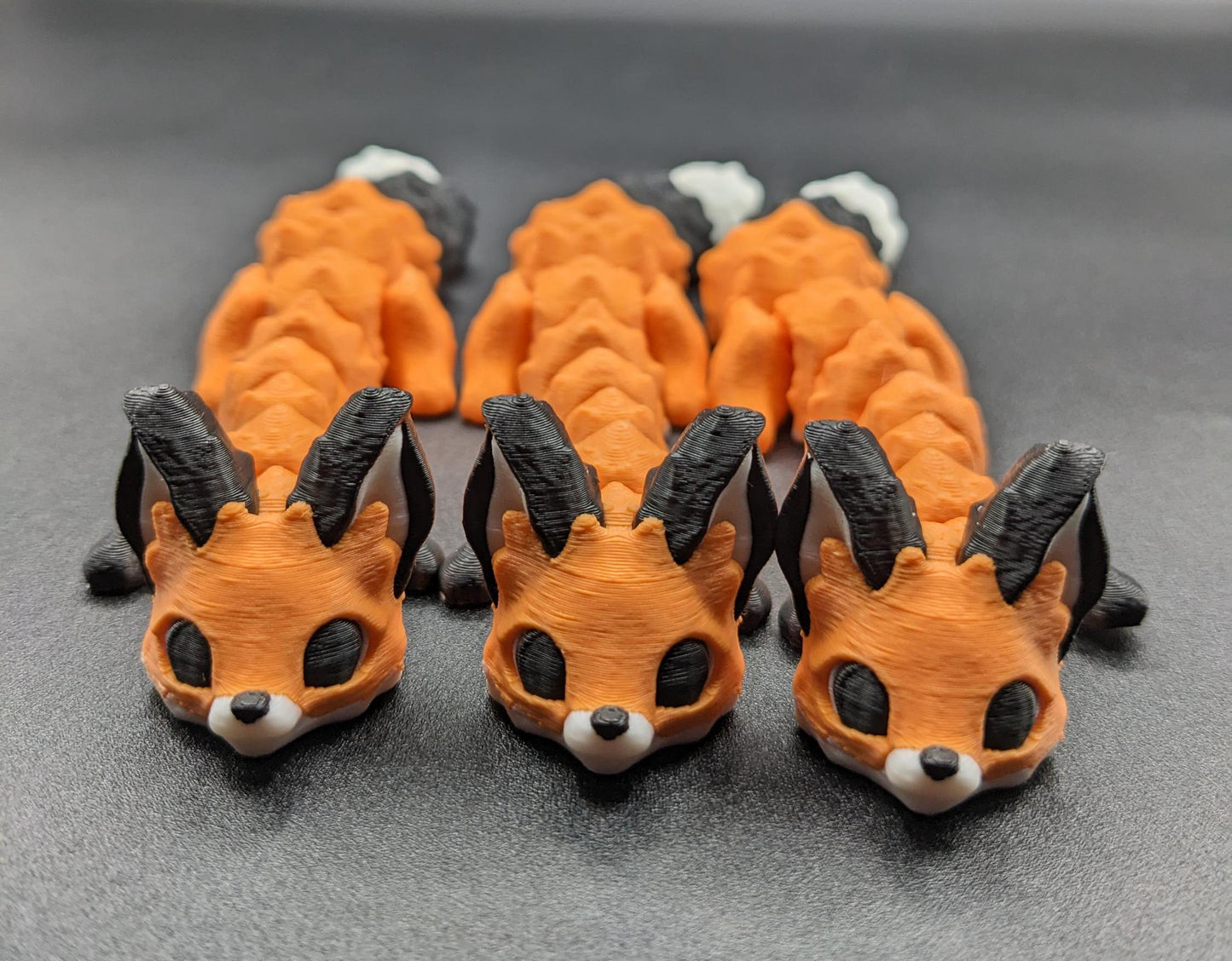 Our Articulated Yuna Fox is a playful & functional fidget toy perfect for reducing stress, fueling creativity, & adding charm to your day. Yuna Fox is the perfect desk or computer buddy ready to add sweetness to your day.