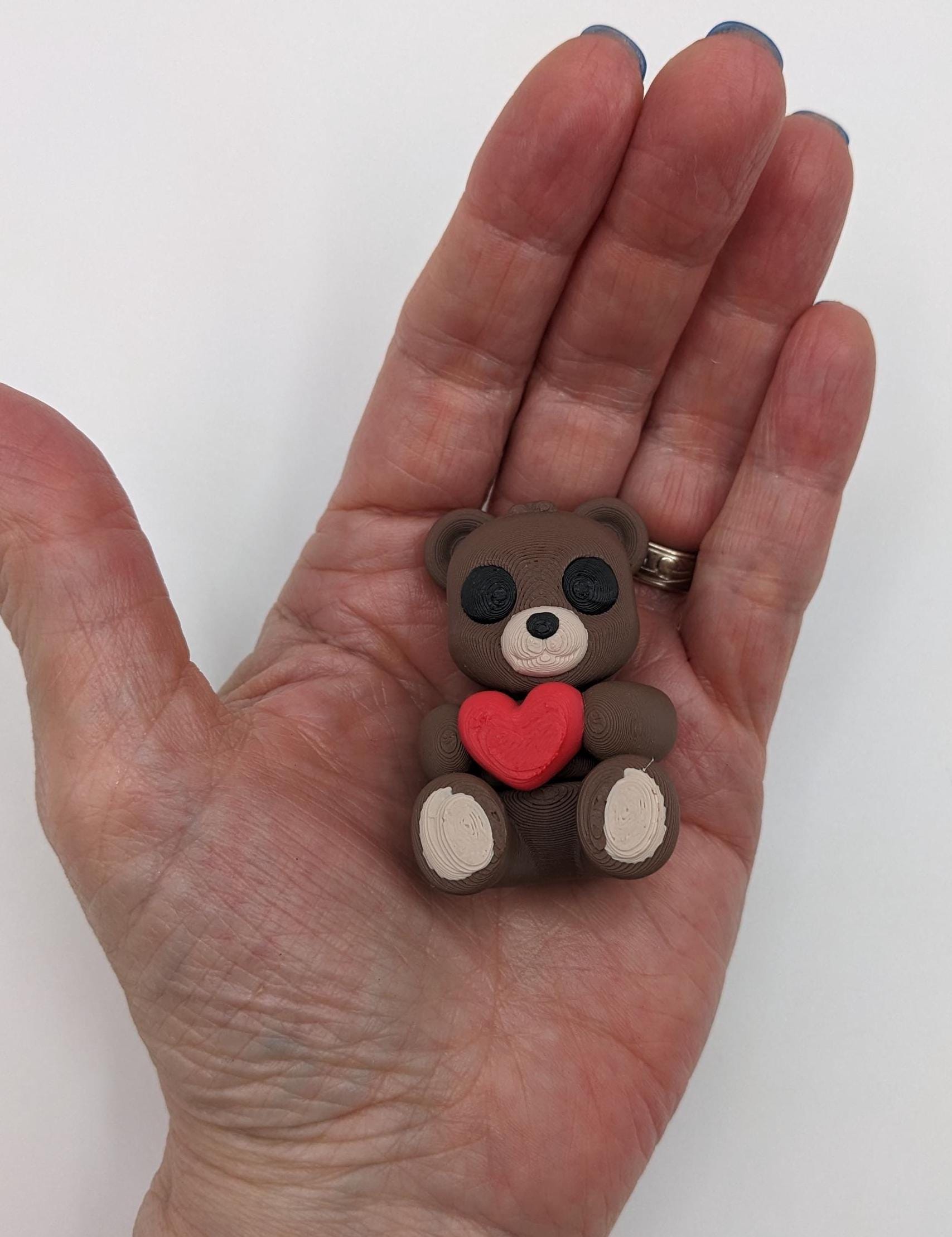 Meet our Adorable Articulated Baby Heart Bear—a delightful 3D-printed fidget toy that’s as cute as it is fun! The perfect Valentine&#39;s Day gift!  Perfect for fidgeting, imaginative play, gift giving, or as a charming collectible.