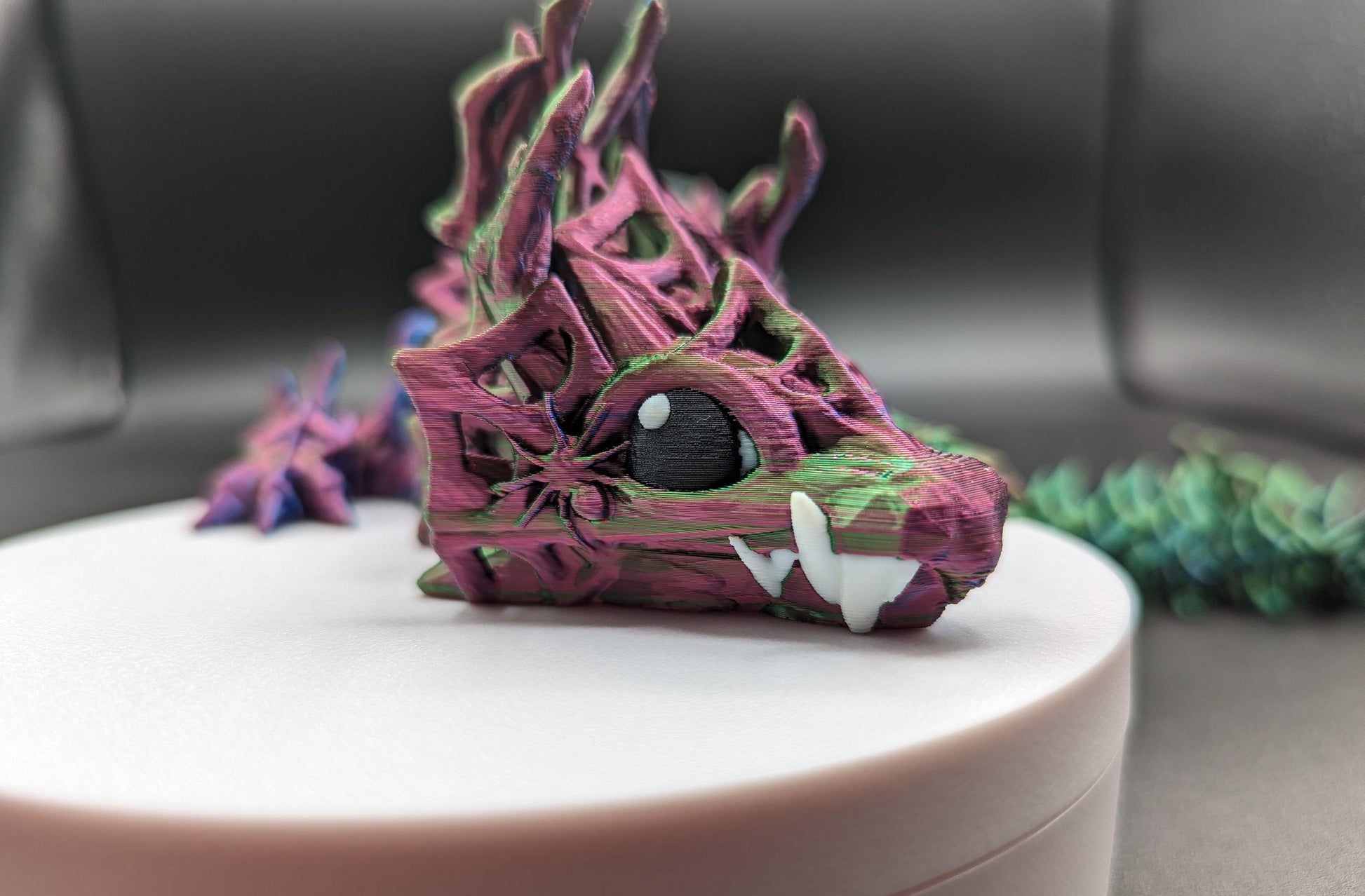 Our Baby Wicked Dragon sculpture is a masterpiece of mythical design, intricately crafted to capture the essence of this dark and mysterious creature. With its menacing features, wickedly detailed scales, and sinister posture, this dragon is a work of art that embodies the allure of the shadows.