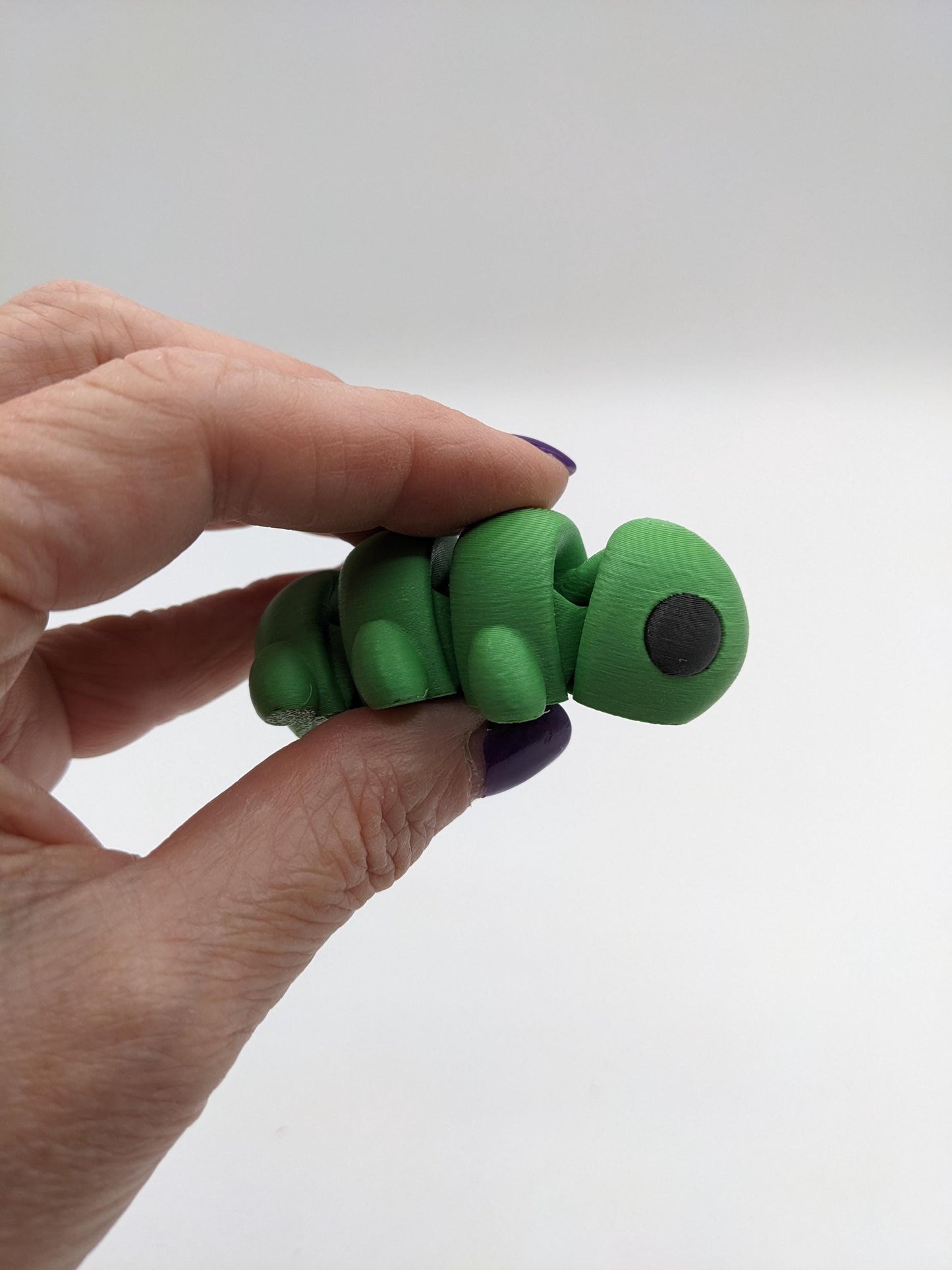 Tiny Caterpillar Fidget - Miniature Articulated Joy!