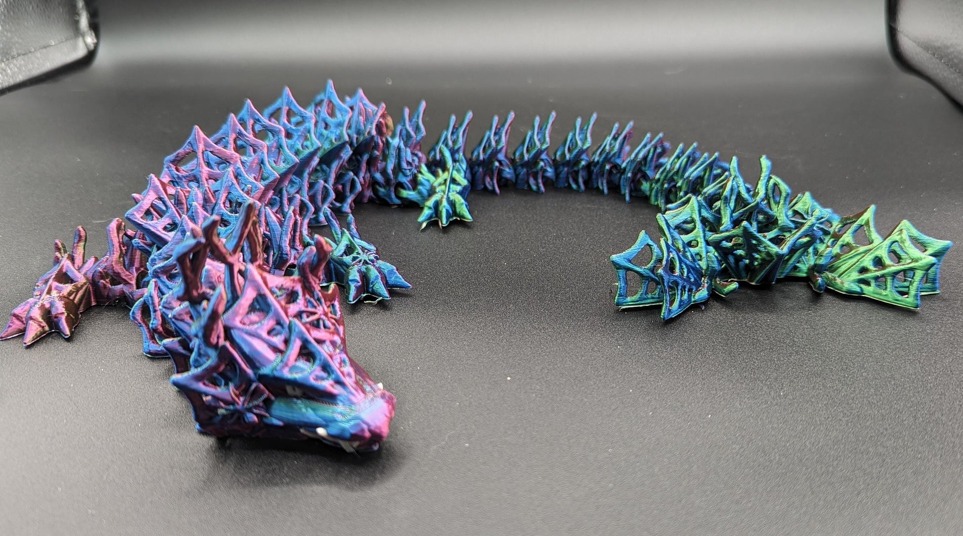 Wicked Dragon Cinderwing gothic desk toy Fidget Mythical toy