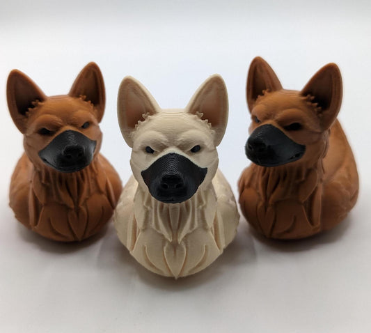 German Shepherd Dog Duck