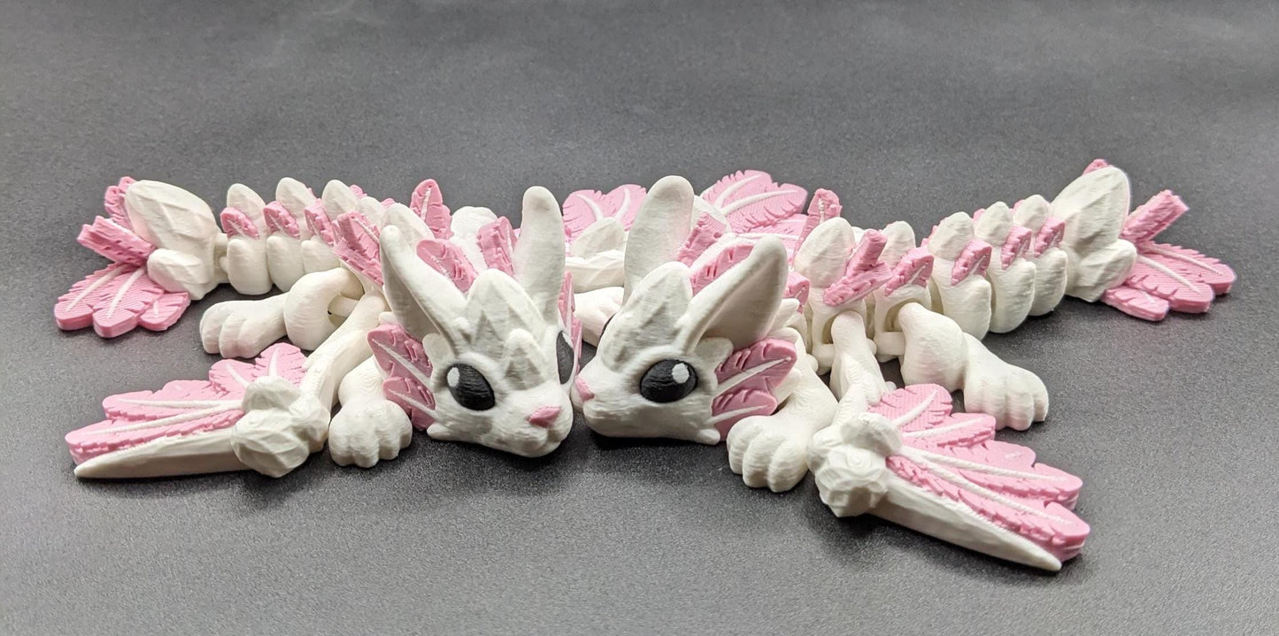 Adorable Articulated Tiny Bunny Dragon