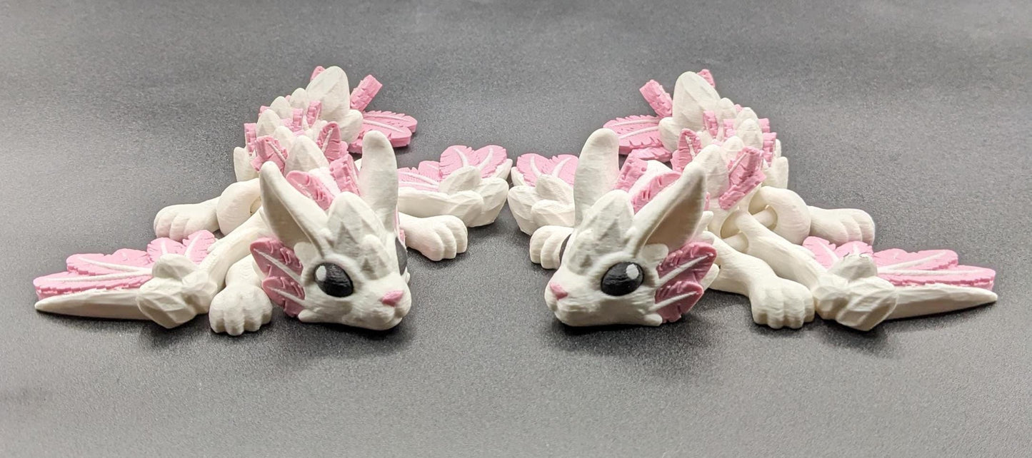 Adorable Articulated Tiny Bunny Dragon