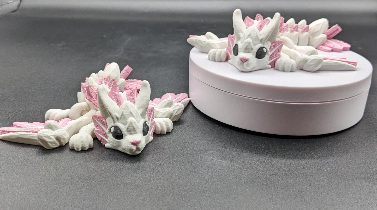 Adorable Articulated Tiny Bunny Dragon