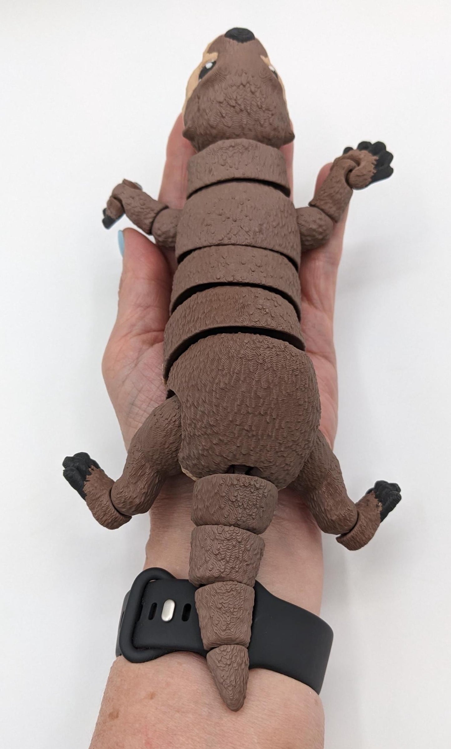 Mischievous Articulated River Otter Toy