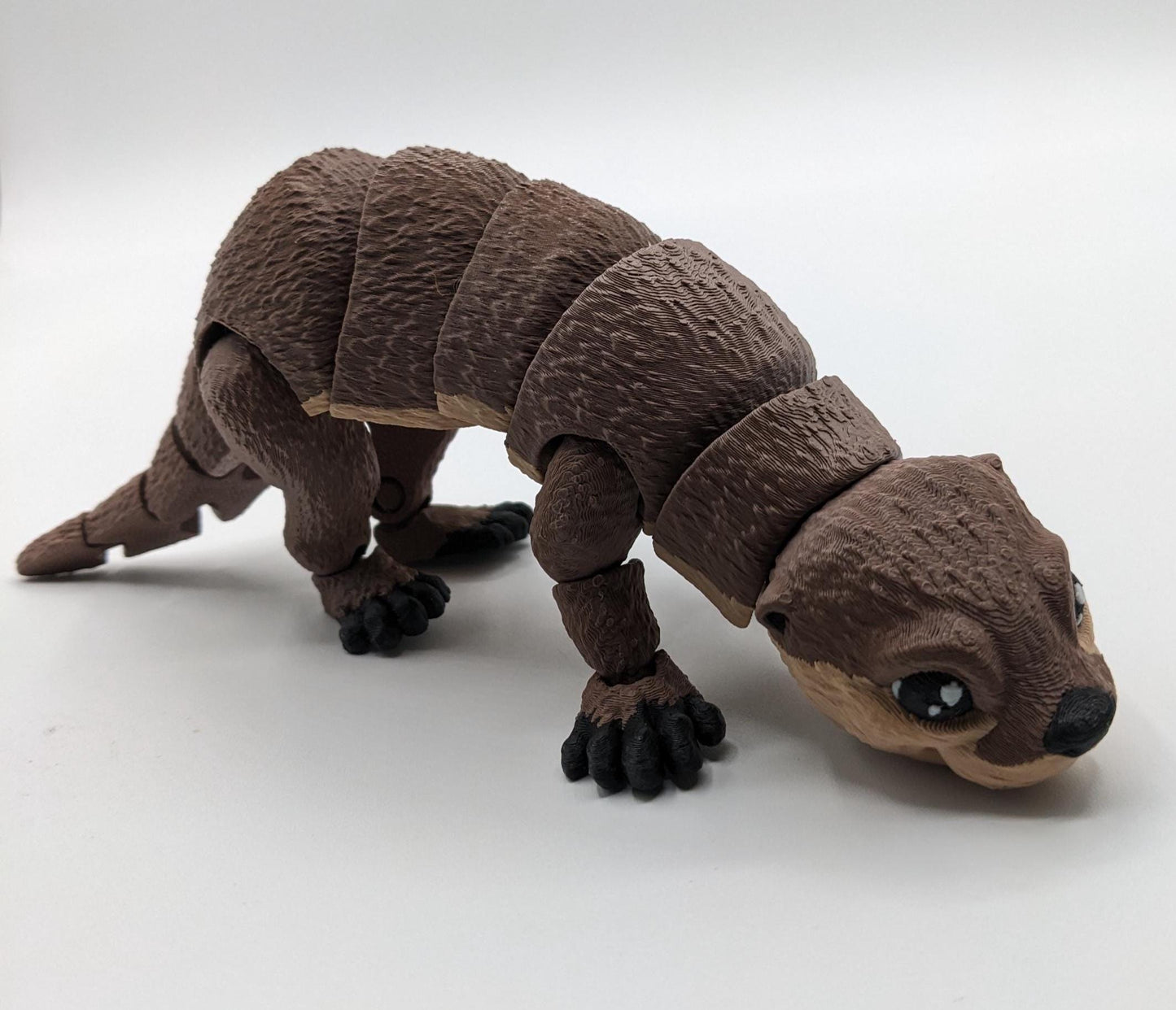 Mischievous Articulated River Otter Toy