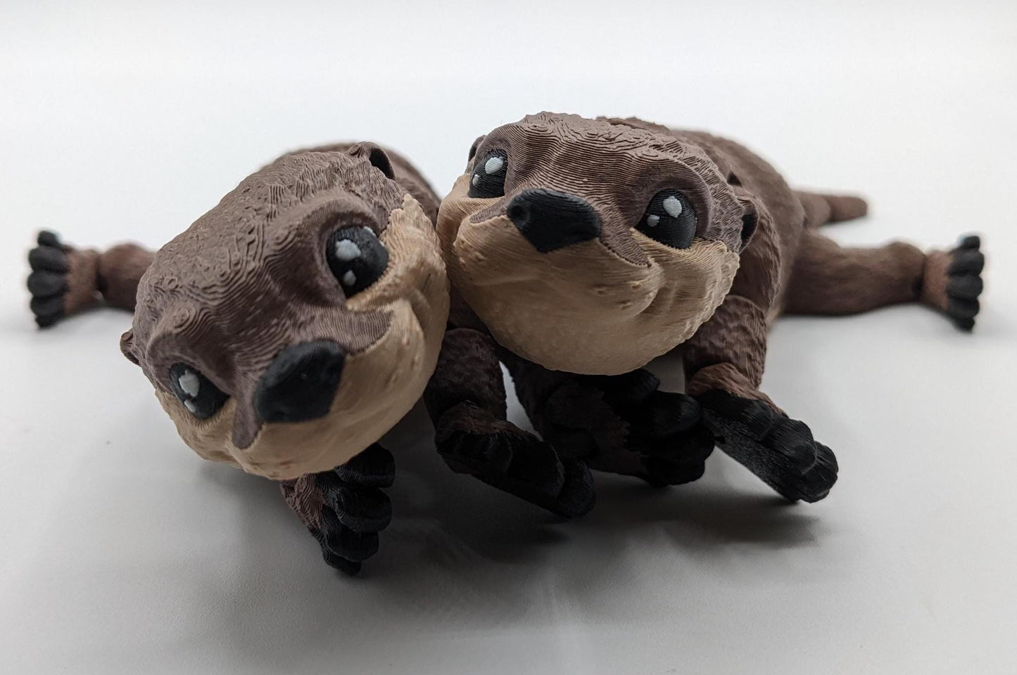 Mischievous Articulated River Otter Toy
