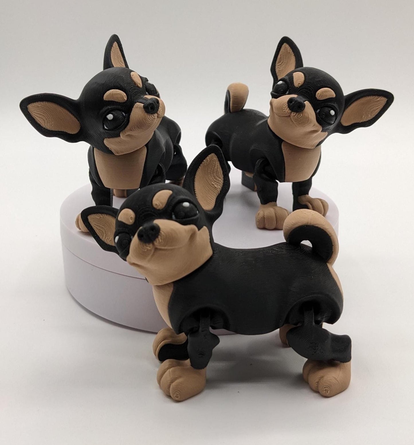 Adorable Articulated Chihuahua Dog Fidget Toy