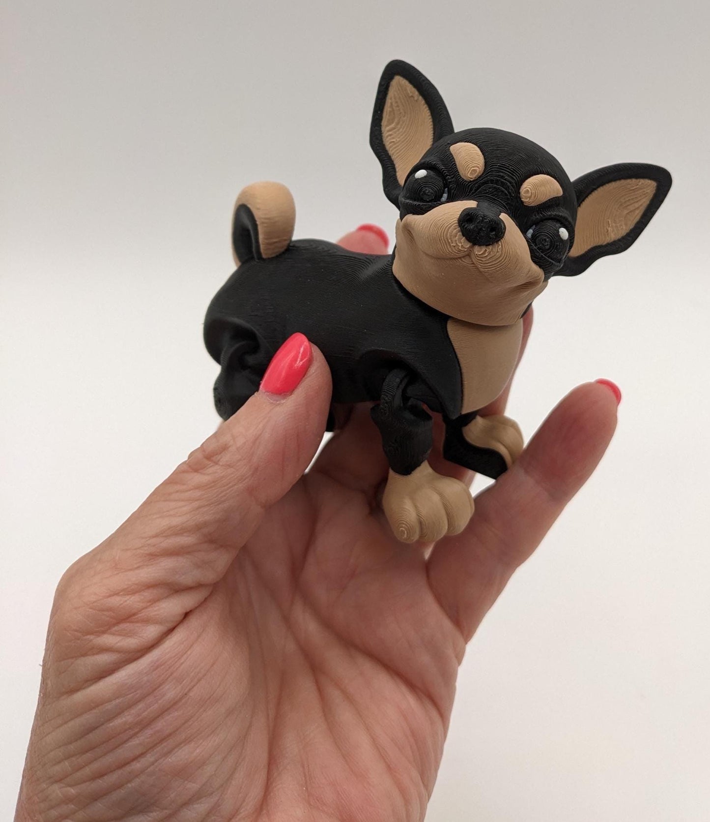 Adorable Articulated Chihuahua Dog Fidget Toy