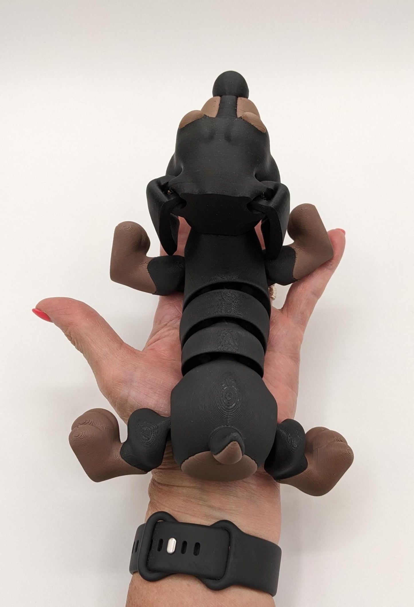 Adorable Articulated Dachshund Dog Toy