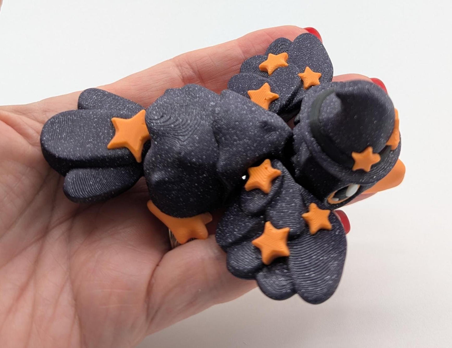 Flexi Crow and Wizard Crow Fidget Toys