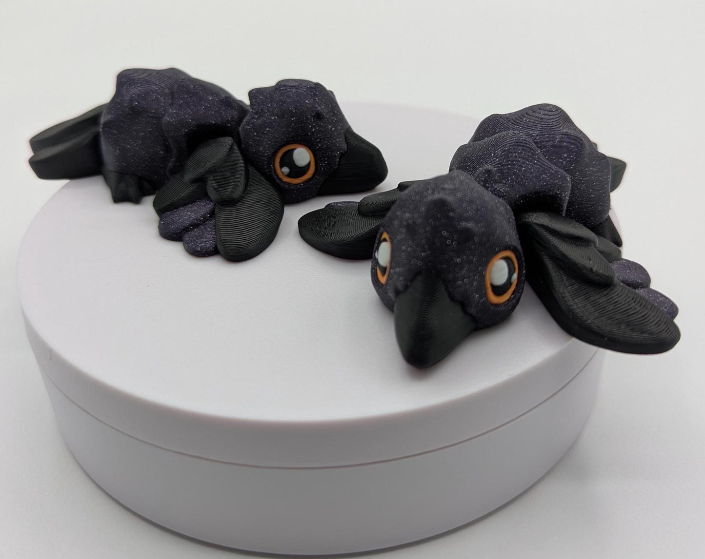 Flexi Crow and Wizard Crow Fidget Toys