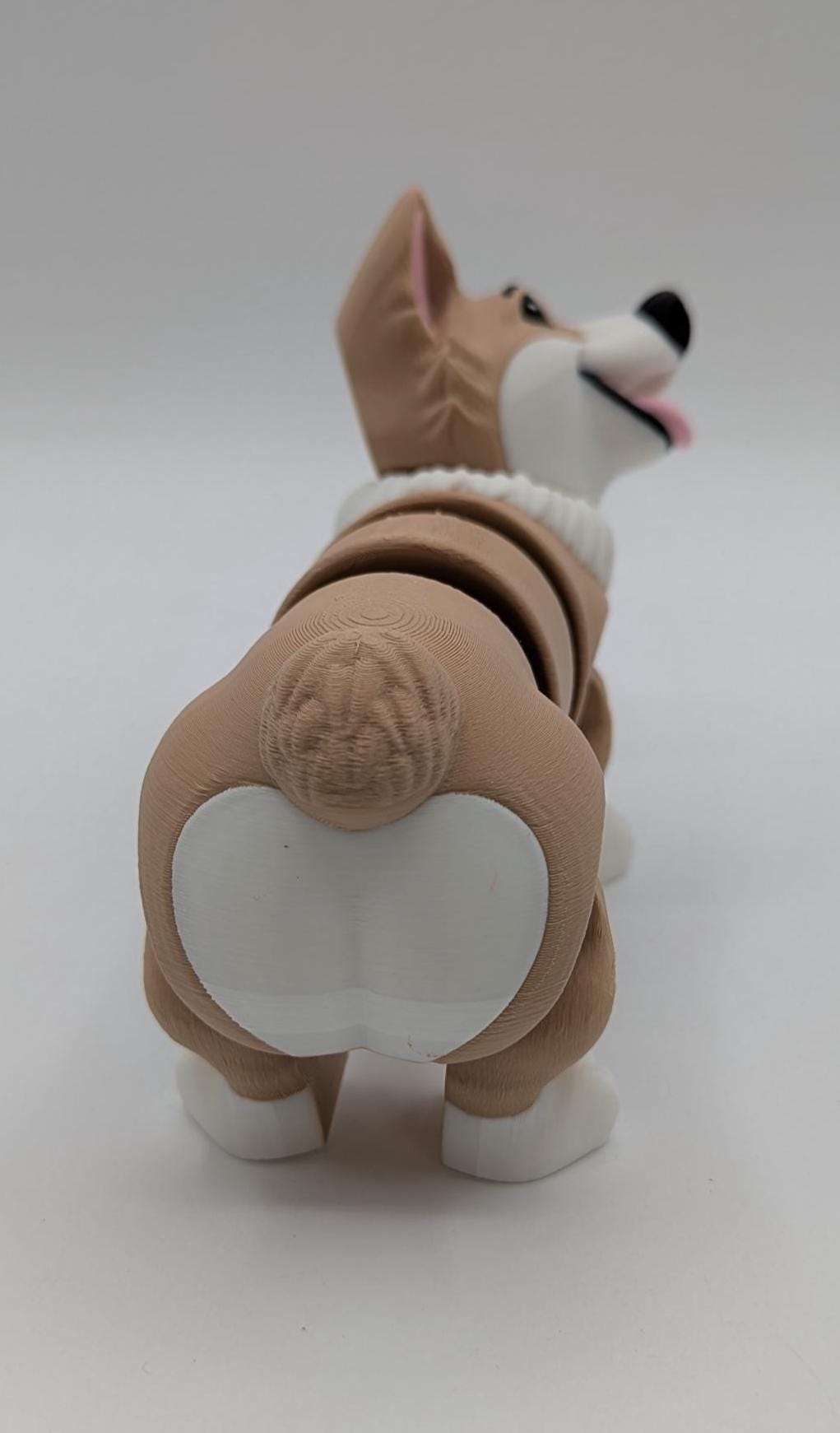 Articulated Corgi Dog Toy Figurine