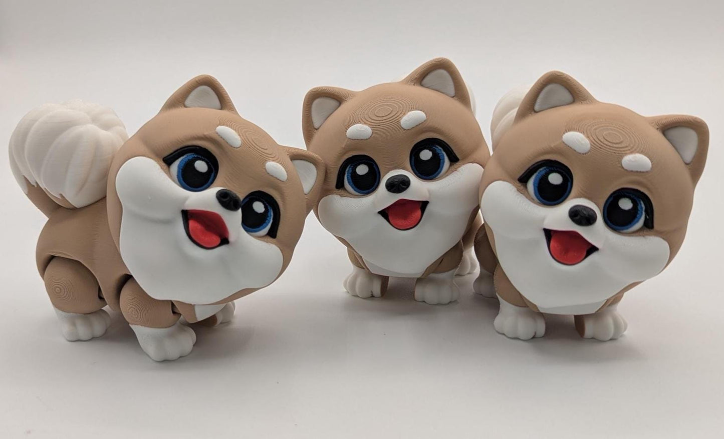 Articulated Pomeranian Puppy Fidget Toy
