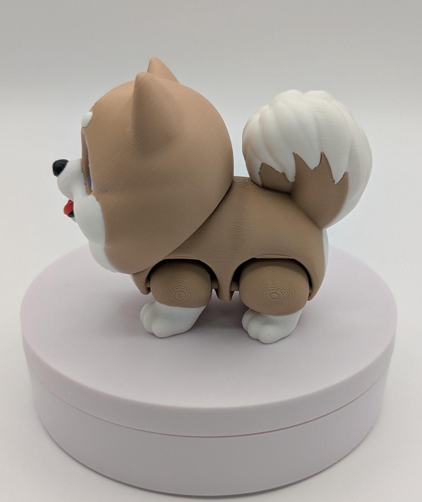 Articulated Pomeranian Puppy Fidget Toy